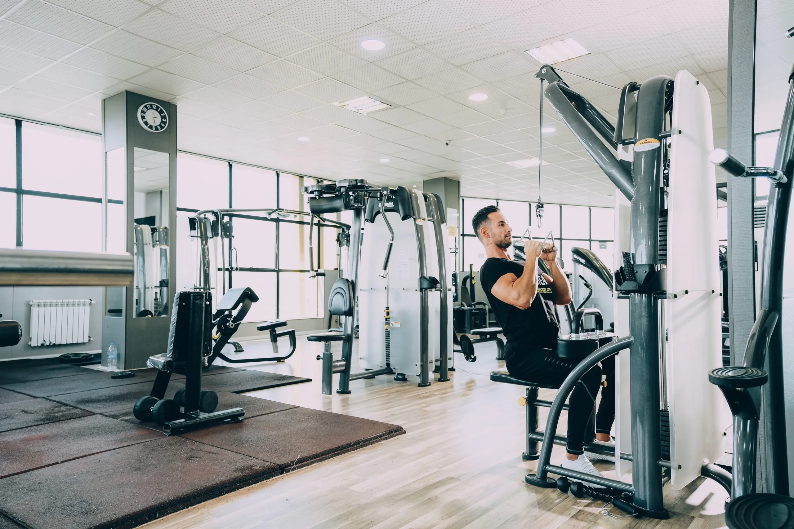 Trainingsgeräte im Studio
